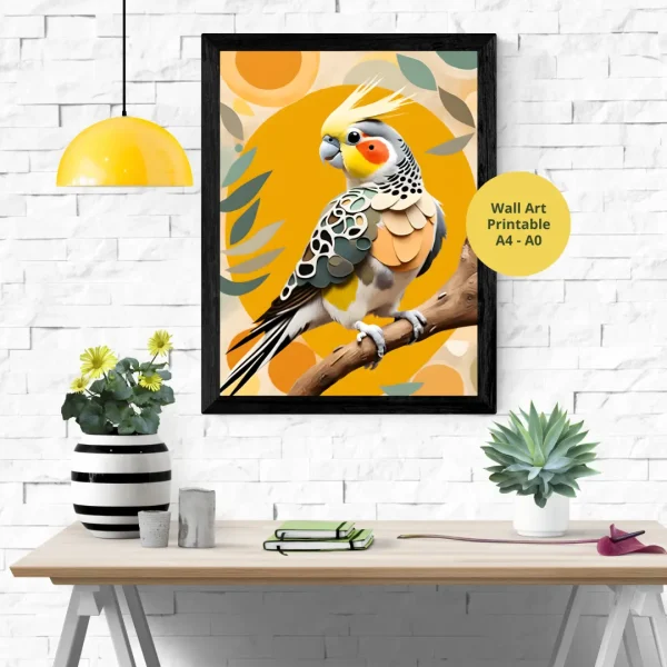 ArtGas130 Australian Cockatiel Download details