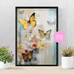 ArtGas136 Butterflies and Flowers