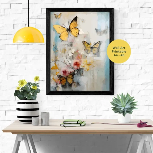 ArtGas136 Butterflies and Flowers