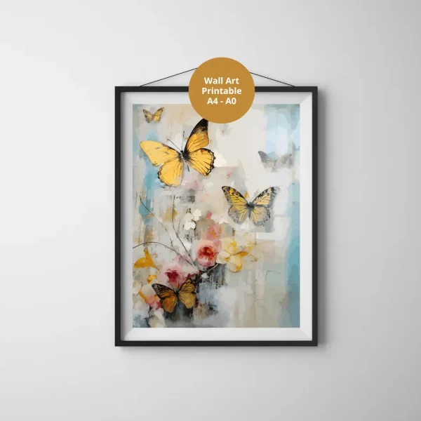 ArtGas136 Butterflies and Flowers